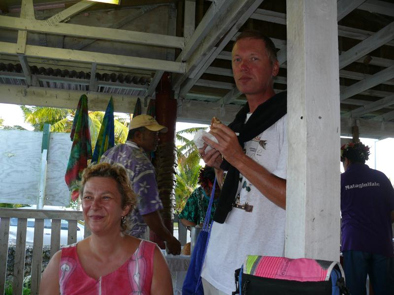 Marion und Holger auf dem Markt 