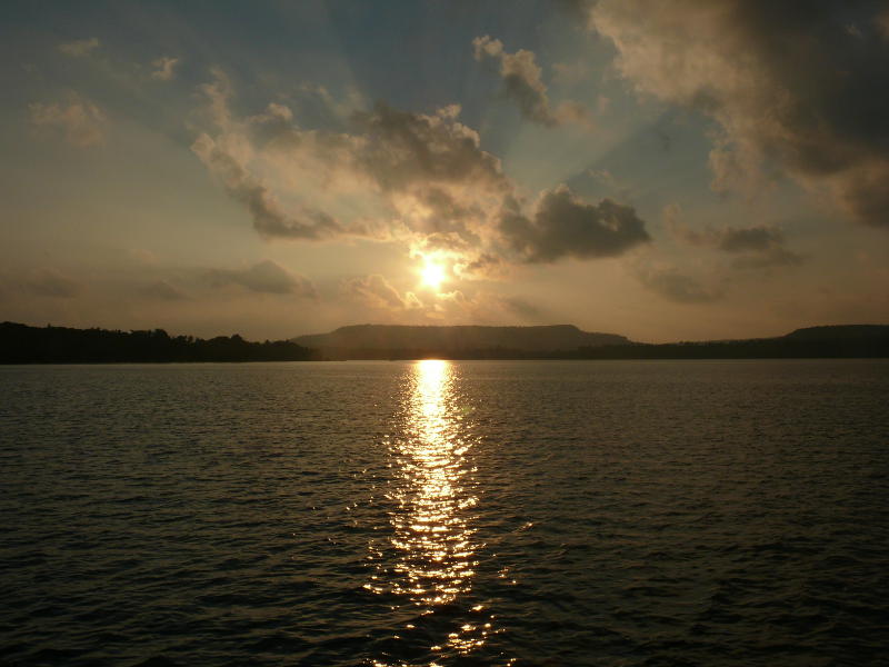 Mo’ungalafa im Abendlicht 