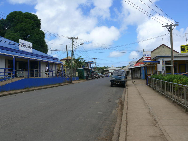 Hauptstrasse von Neiafu 