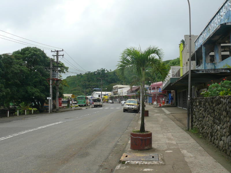 Hauptstrasse von Savusavu 