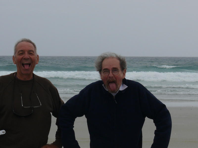 Imponiergehabe an der Rarawabeach 