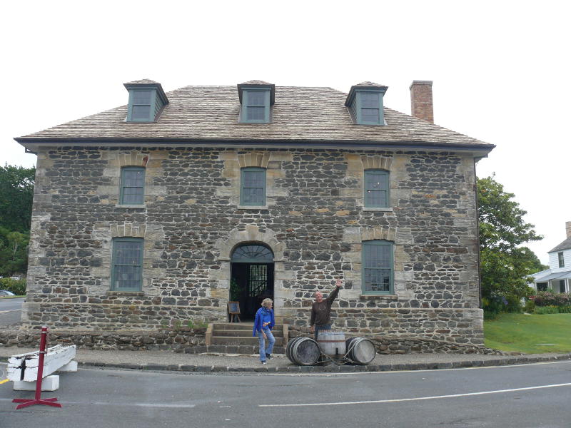 Das älteste Haus von Neuseeland aus 1833 
