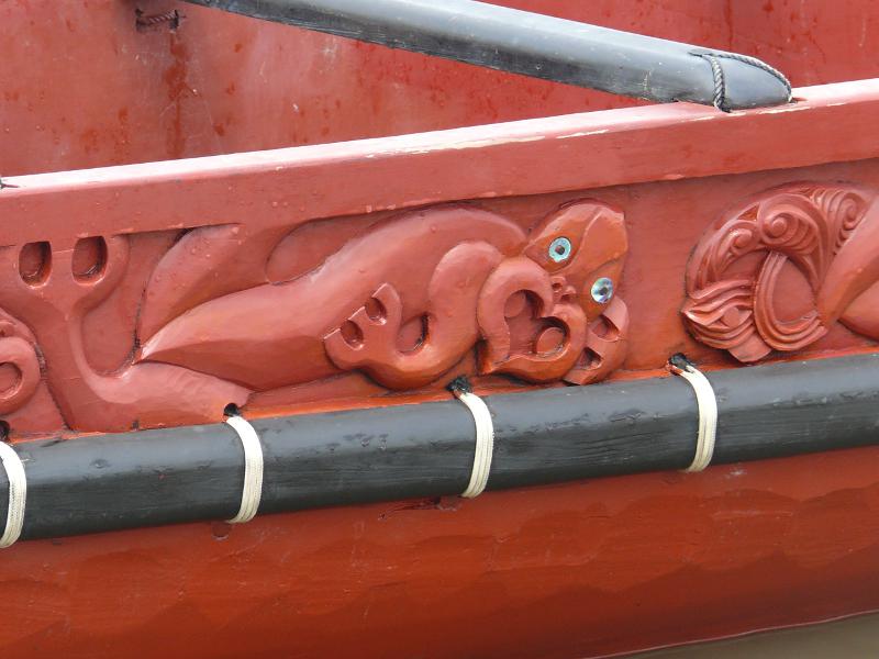 Detail am Boot 