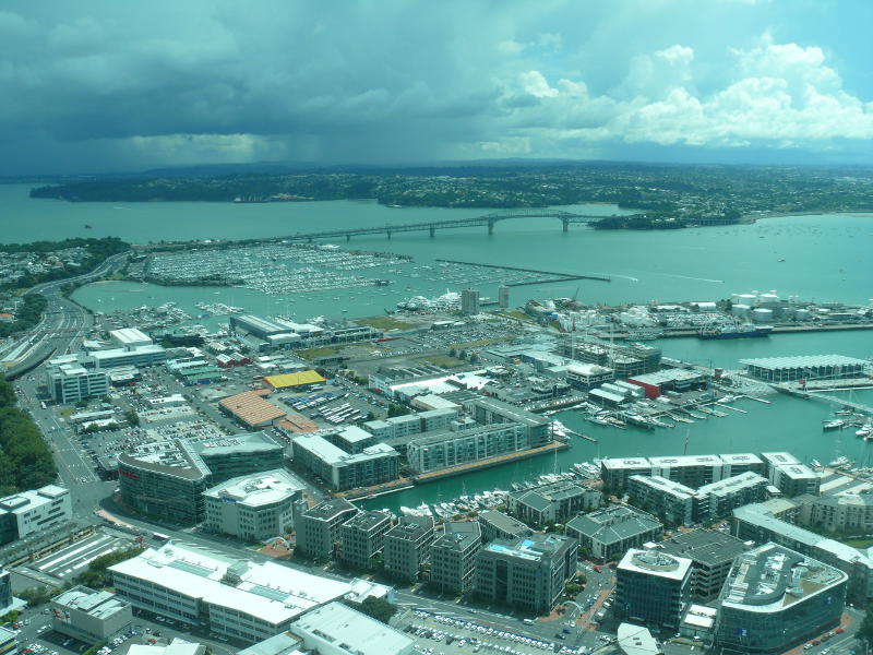 Nordpanorma vom Skytower aus 