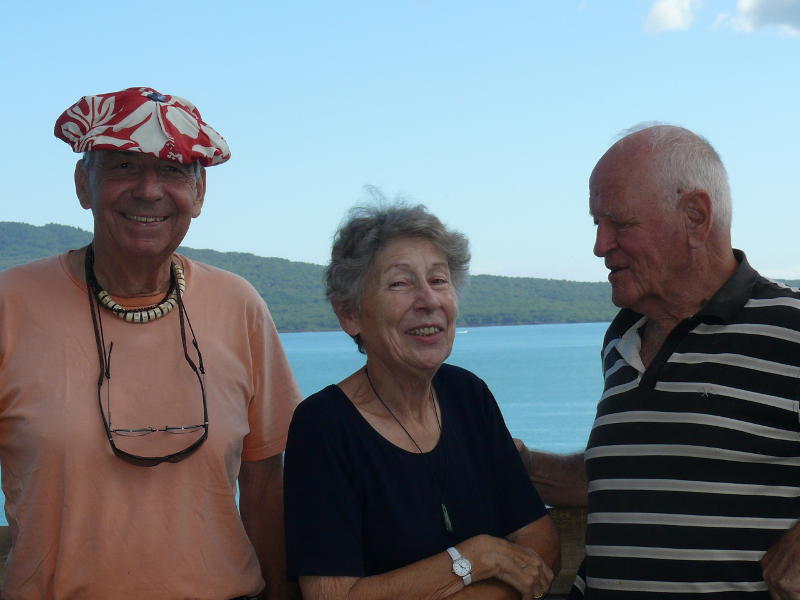 Martin, Annie und Ross 