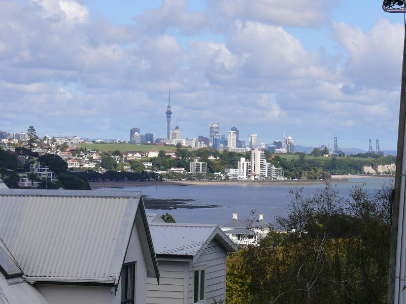 St. Héliers mit Blick auf Auckland 
