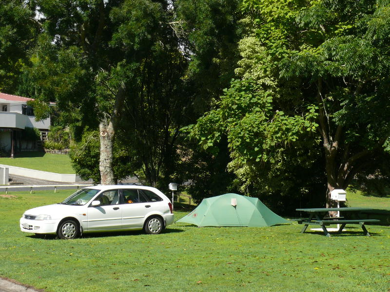 Zeltplatz in Otorohanga 
