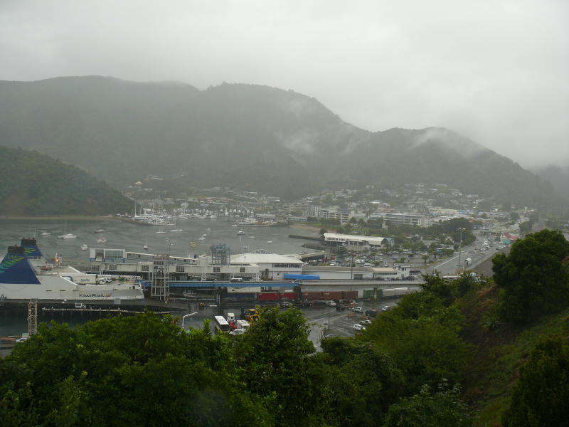 Picton im Regen 