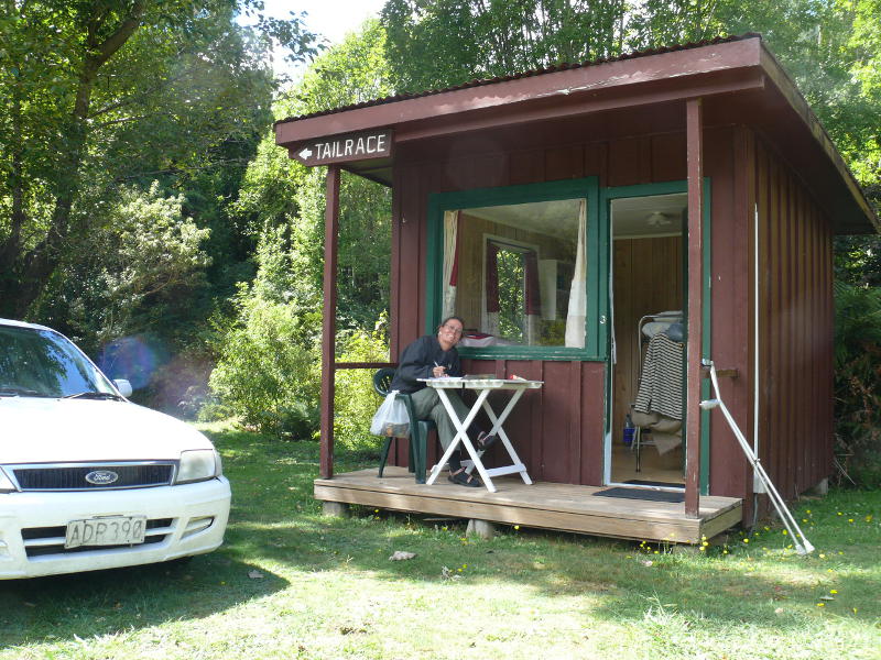 Unser Cabin im Pine Dale Camp 