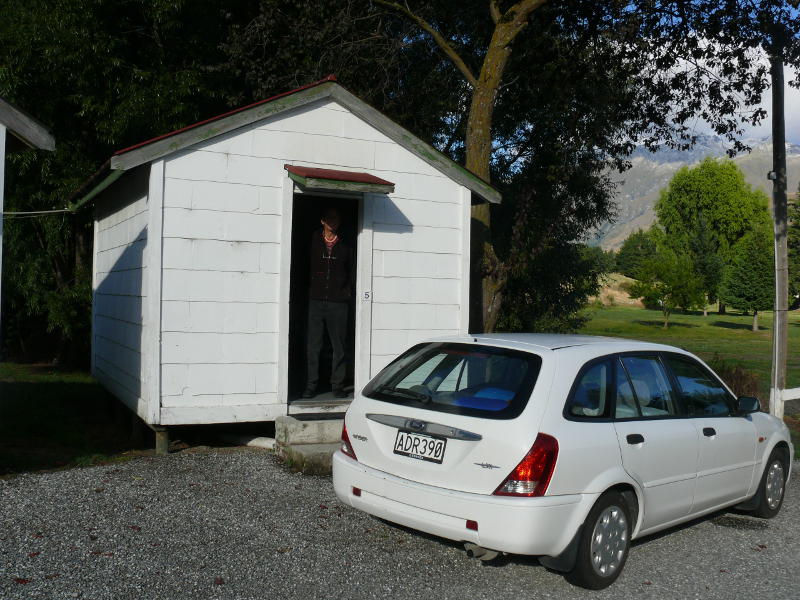 Unser Cabin in Glendhu Bay 