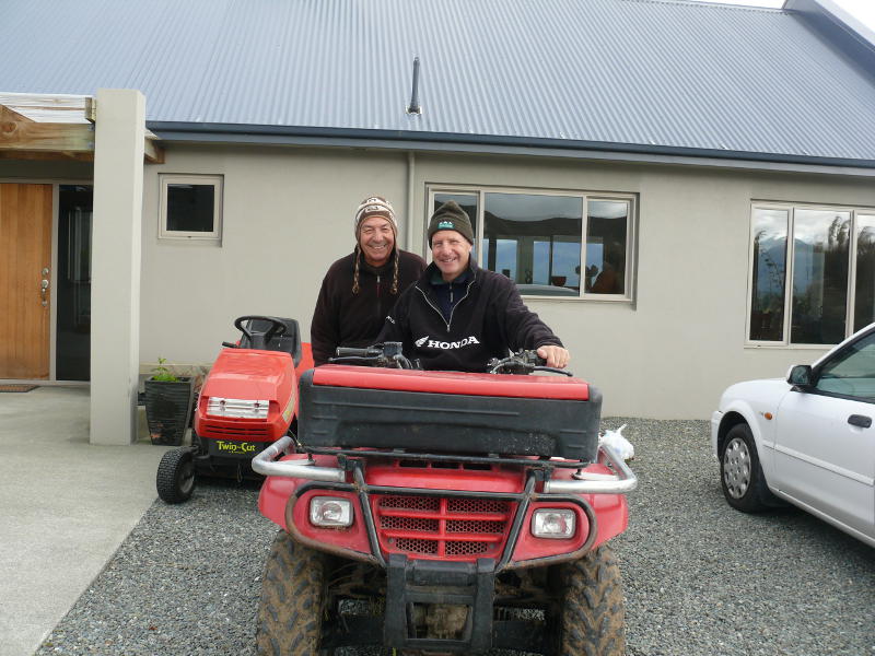 Martin und Don auf dem Squad 