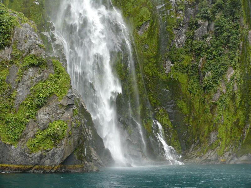 The Stirling Falls, Milford Sound 