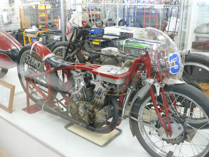 Weltrekordmaschine von Burt Munro 