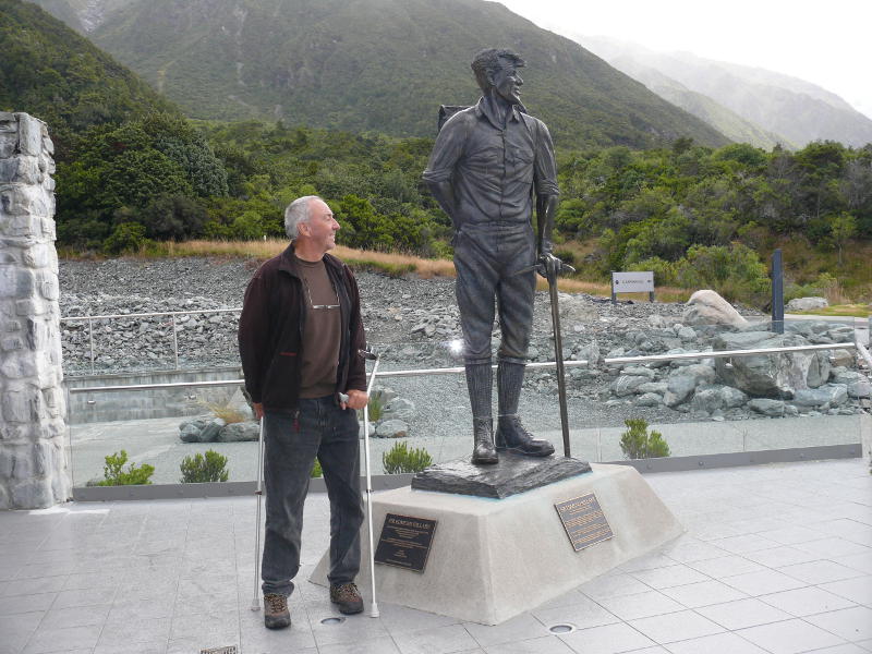 Martin und Edmund Hillary 