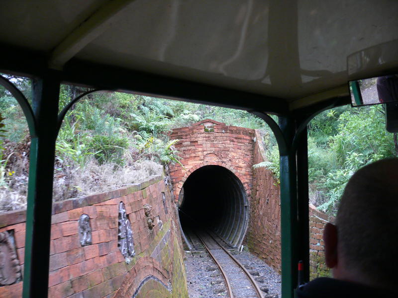 Tunnel des Driving Creek Railways 