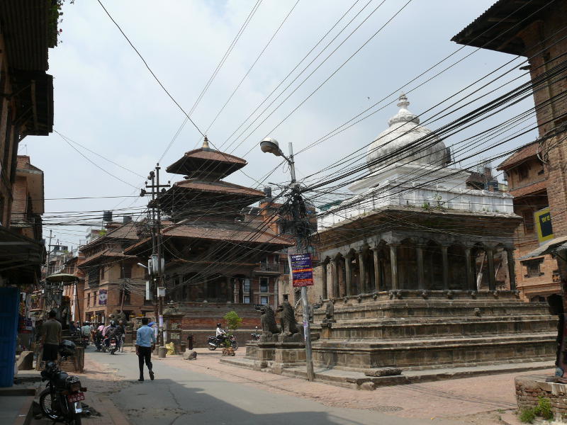 Auf dem Weg zum Durbar Square, Patan 