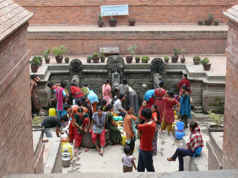 Wasser ist Mangelware, Patan 