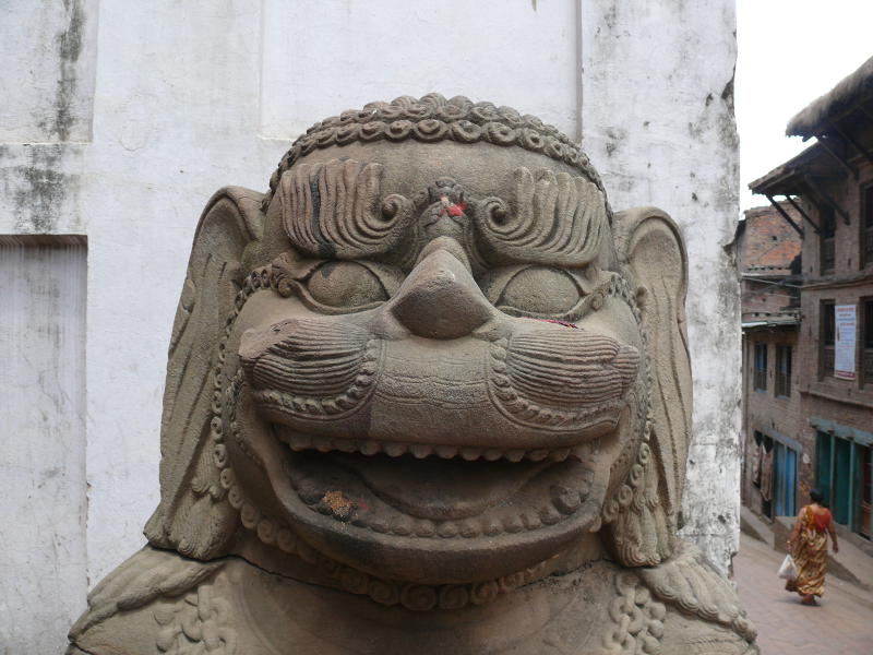 Löwentor, Bhaktapur 