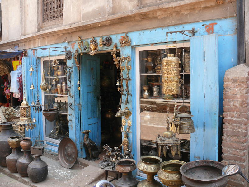 Metallwaren, Bhaktapur 