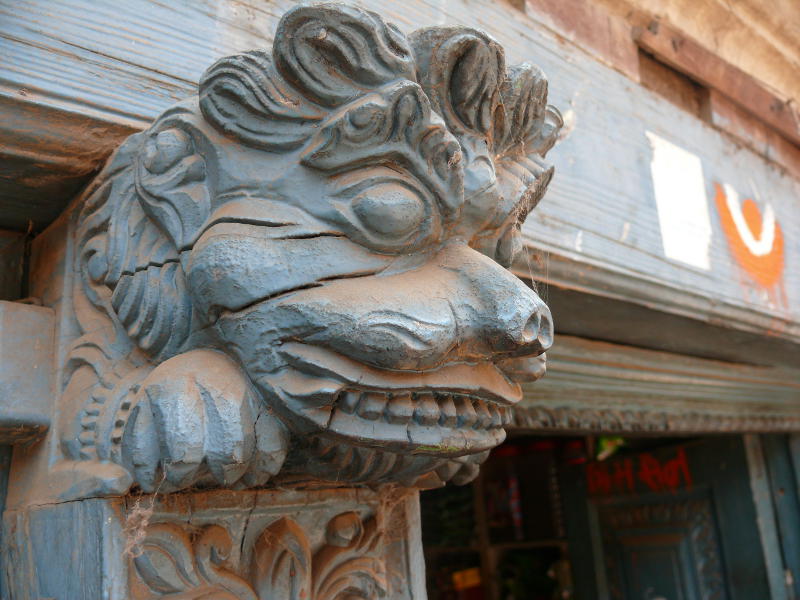 Balkenabschluss, Bhaktapur 