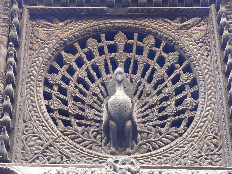 Pfauenfenster, Bhaktapur 