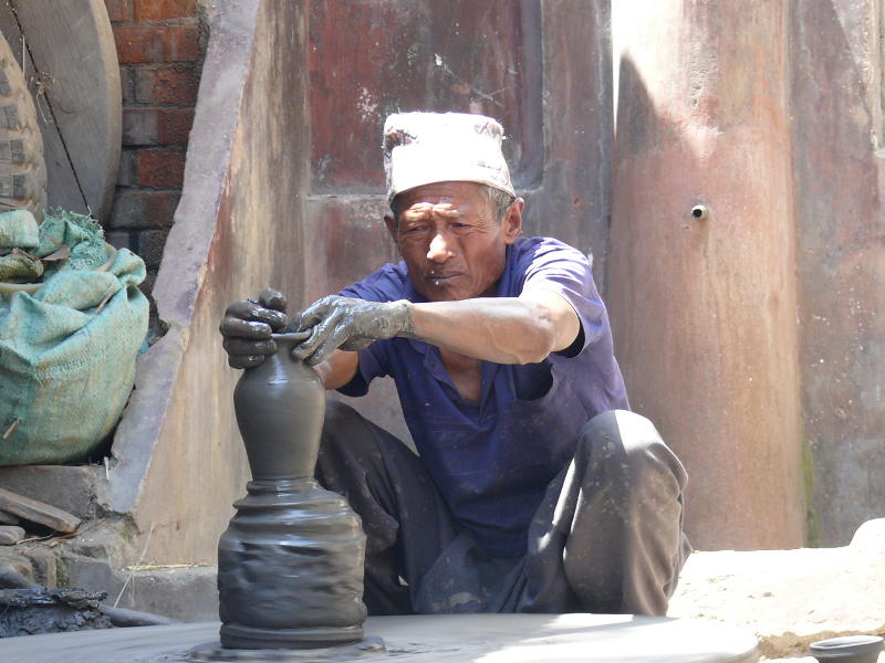 Töpfer in Bhaktapur 