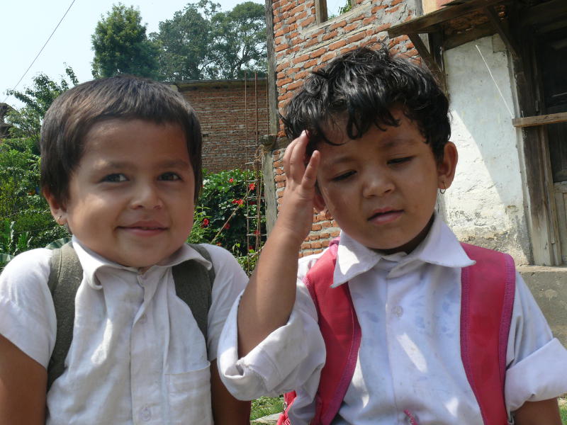 Santos und seine Freundin, Bandipur 