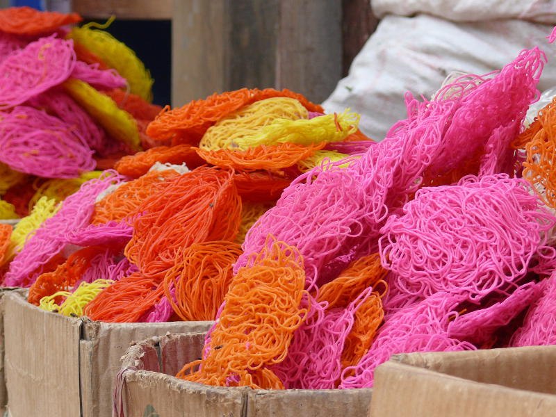 Bunte Nudeln, Tansen (Palpa) 