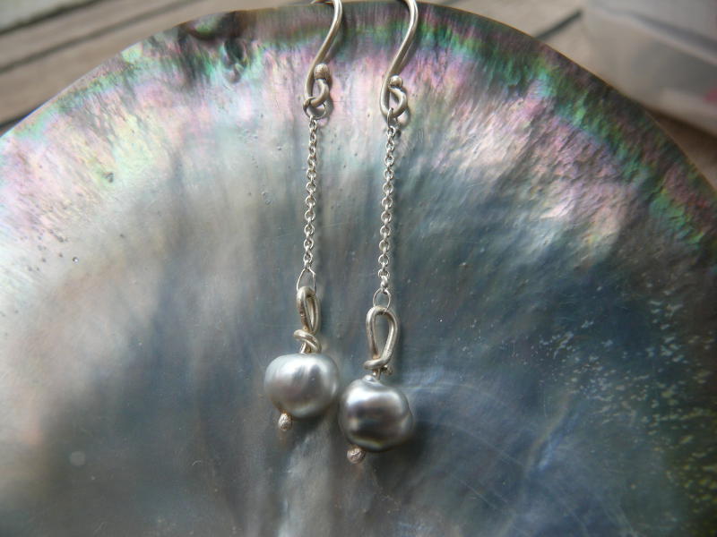 Marama - Keshi, 925er Silber