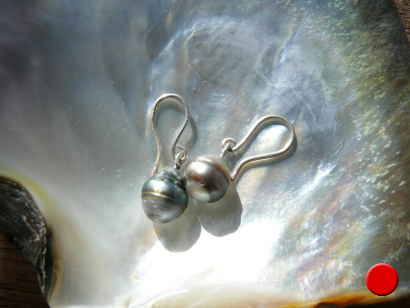 Tearavero - Tahitizuchtperlen, Silber 925